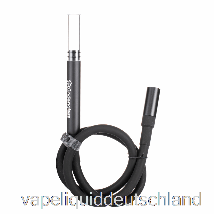 Stundenglas-Schlauchleitung, Schwarze Vape-Flüssigkeit